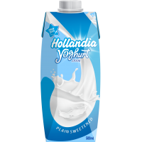 Hollandia Yoghurt Plain Sweetened (500ml)